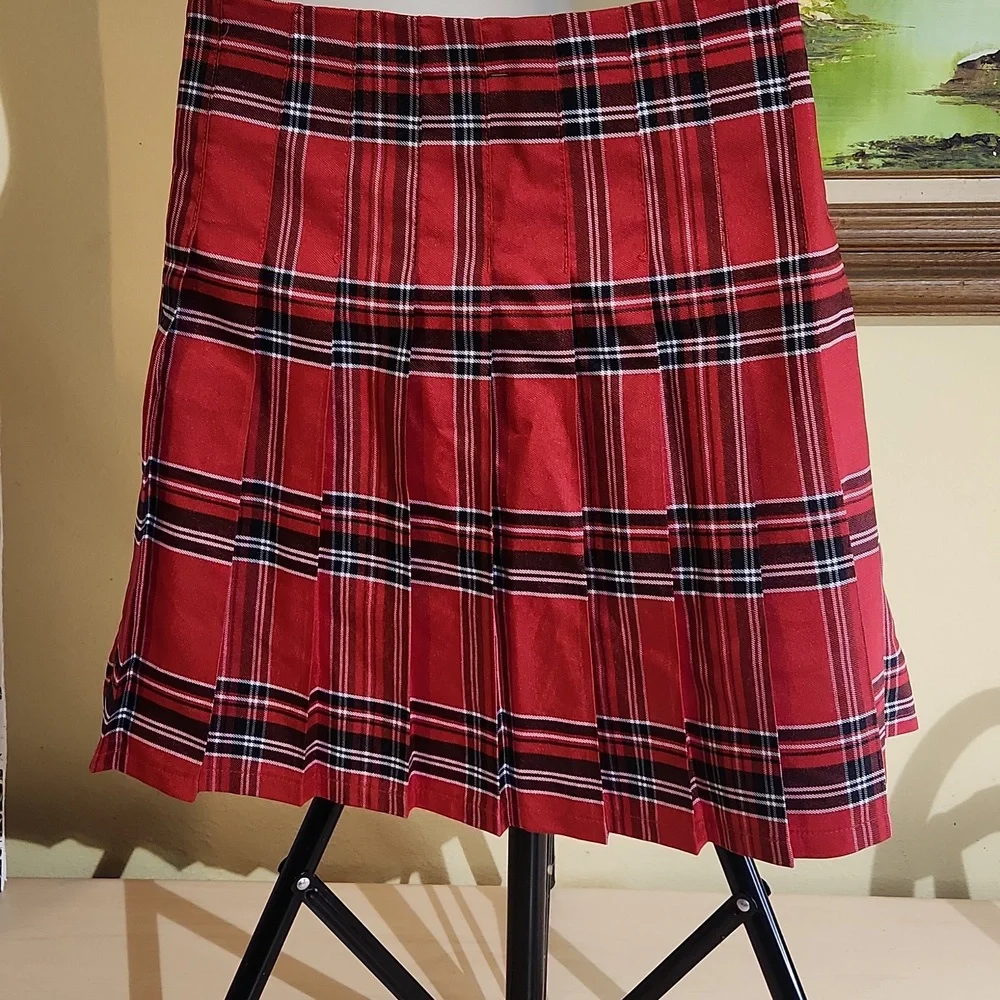 Plaid skirt o4 - Picture 5 of 7